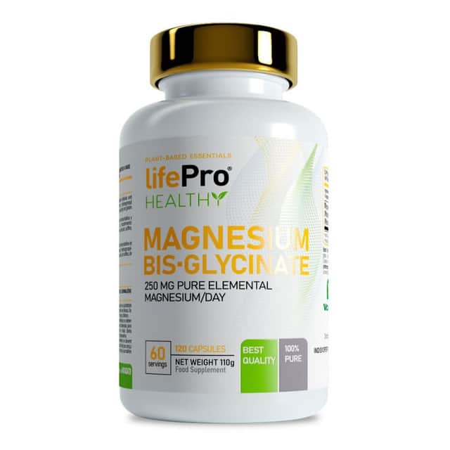 Life Pro Nutrition Bisglicinato de Magnesio 120 cápsulas