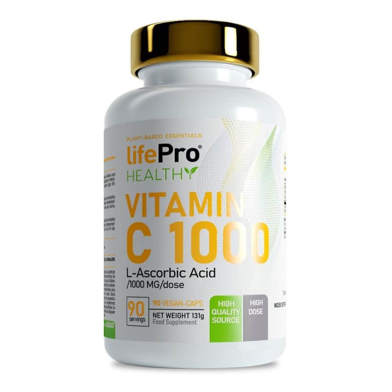 Life Pro Nutrition Vitamina C 1000mg 90 Cápsulas