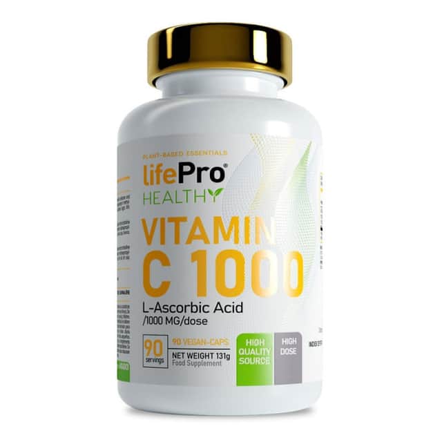 Life Pro Nutrition Vitamina C 1000mg 90 Cápsulas