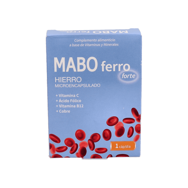MaboNatur Maboferro Forte 30 cápsulas
