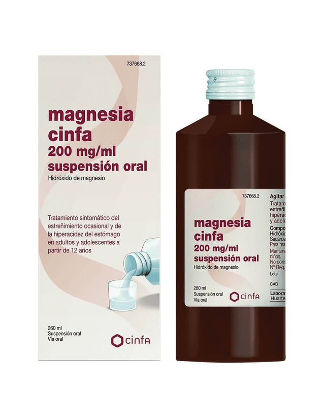 Cinfa Magnesia 200mg/ml 260ml