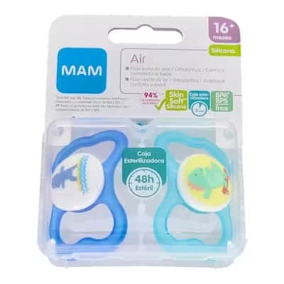 MAM Baby Chupete Air Fisio 16+ 2 ud