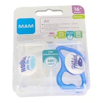 MAM Baby Chupete Air Sili Fisio 16+
