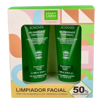 Martiderm Acniover Gel Purificante 200ml - Acné