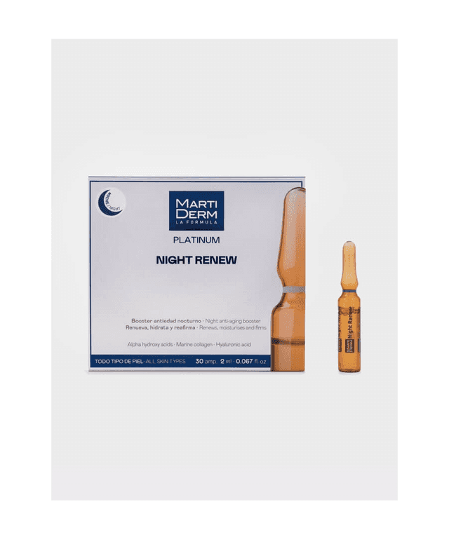 Martiderm Platinum Night Renew 30 Ampollas