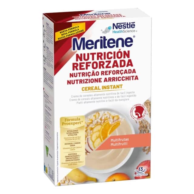 Meritene Nutrición Reforzada Cereal Instant Multifrutas 520g