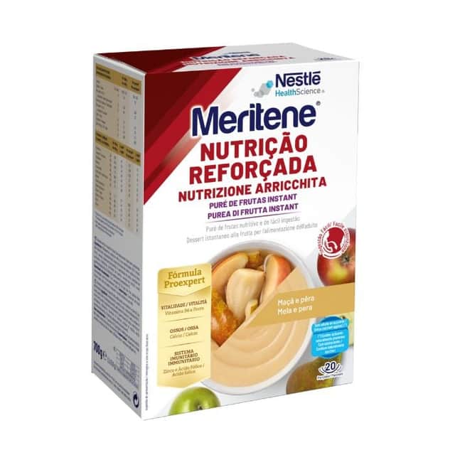 Meritene Instant Fruit Manzana y Pera 2x350g