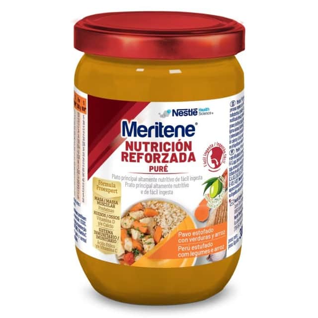 Meritene Pure Pavo Estofado con Verduras y Arroz 300g