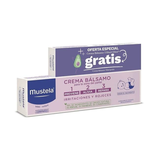Mustela Pack Crema bálsamo 123 100ml + 50ml