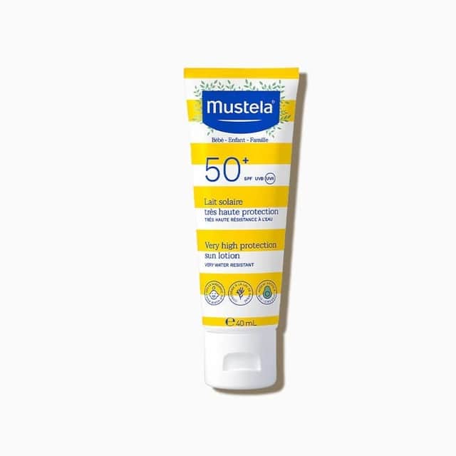 Mustela Leche Solar Cara SPF50+ 40ml