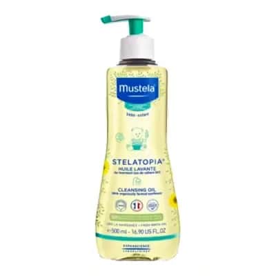 Mustela Stelatopia Aceite de Baño y Ducha con girasol 500ml