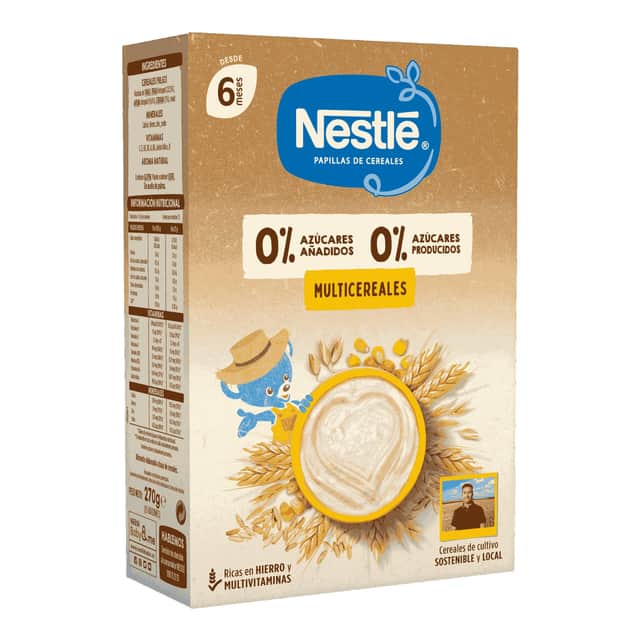 Nestlé Papilla 0%0% Multicereales 270g