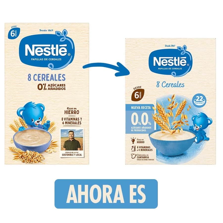 Nestlé 8 Cereales 480g