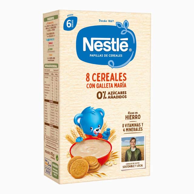 Nestlé 8 Cereales con Galleta María 950g