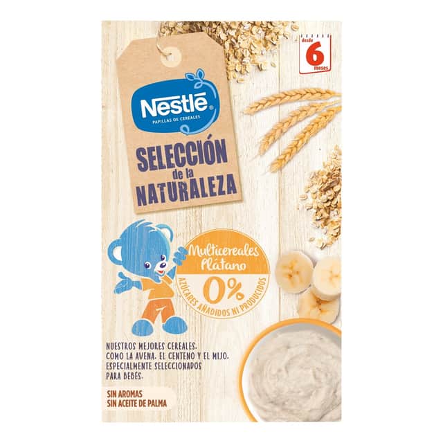 Nestlé Selección Naturaleza Plátano 330g