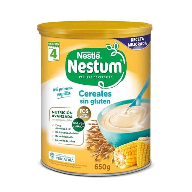 Nestlé Nestum Cereales Sin Gluten 650g
