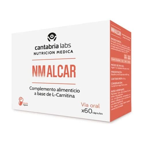 Cantabria Labs NM Alcar 500mg 60 cápsulas