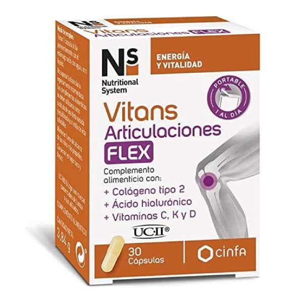 NS Vitans Articulaciones Flex 30 cápsulas