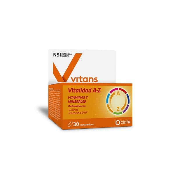 NS Vitans Vitalidad A-Z 30 comprimidos