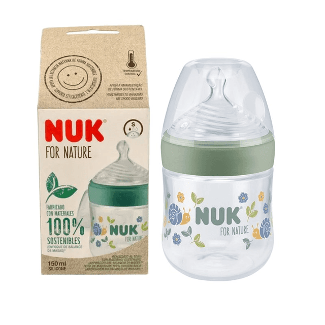 Nuk For Nature Biberón Silicona 150ml