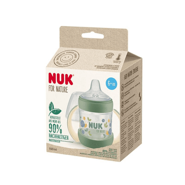 Nuk For Nature Biberón Entrena Silicona 1 unidad