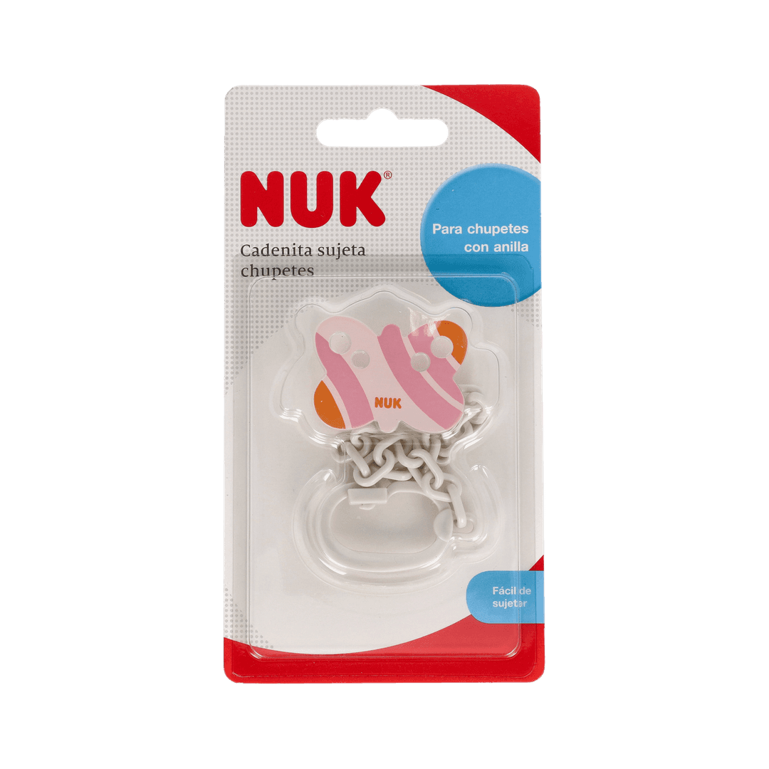 Nuk Sujeta Nukete Happy Cadenita Chupete 1 unidad