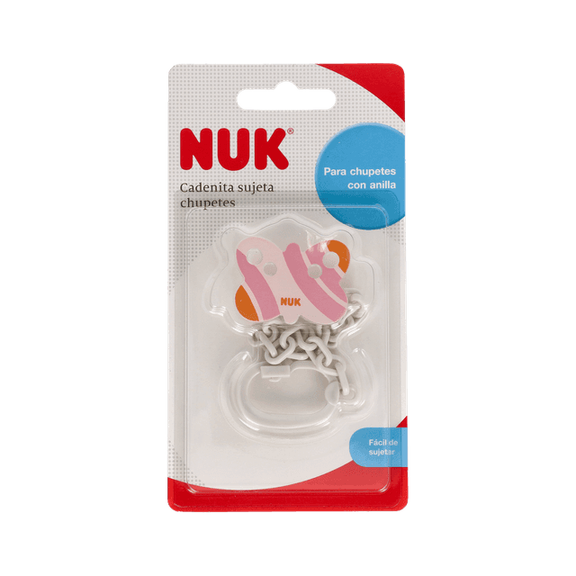 Nuk Sujeta Nukete Happy Cadenita Chupete 1 unidad