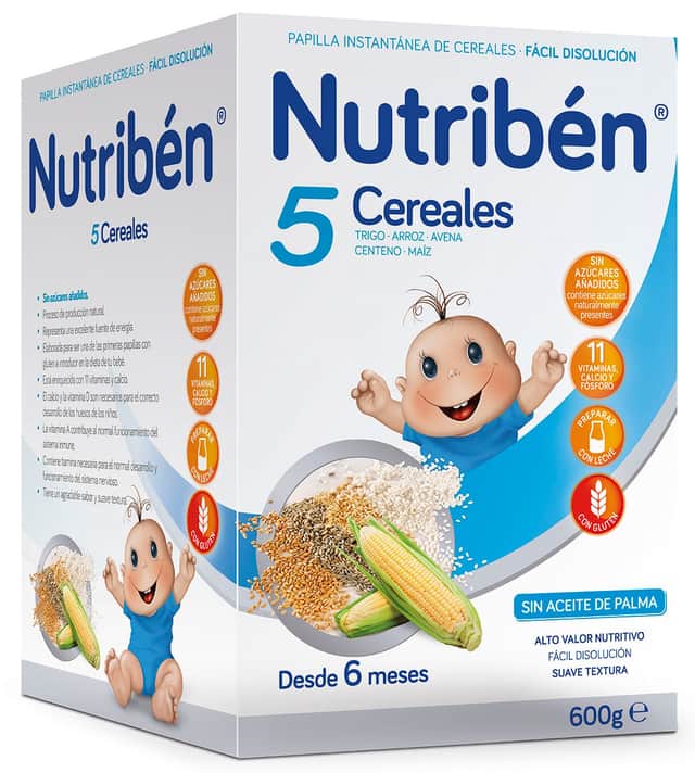 Nutribén 5 cereales 600g