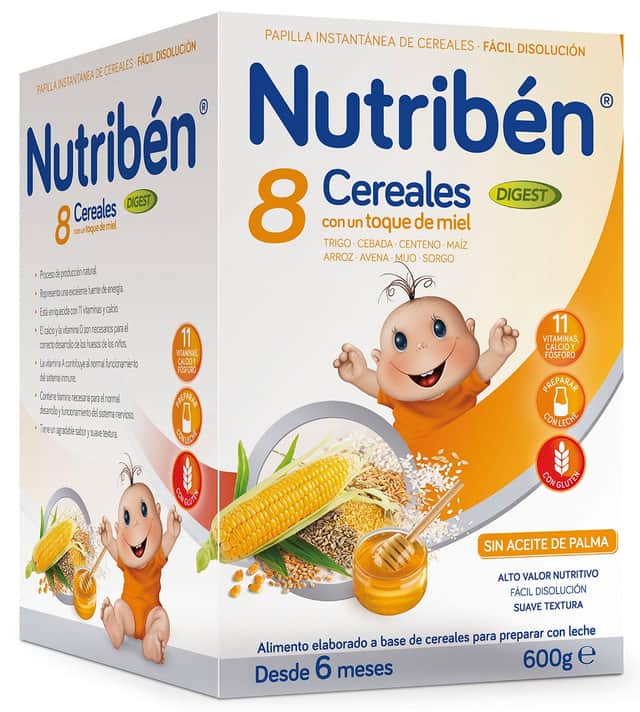Nutribén 8 Cereales y Miel Digest 600g