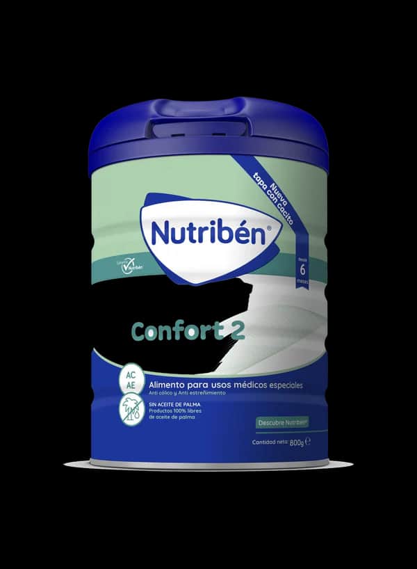Nutribén Confort 2 Leche de Fórmula 800g