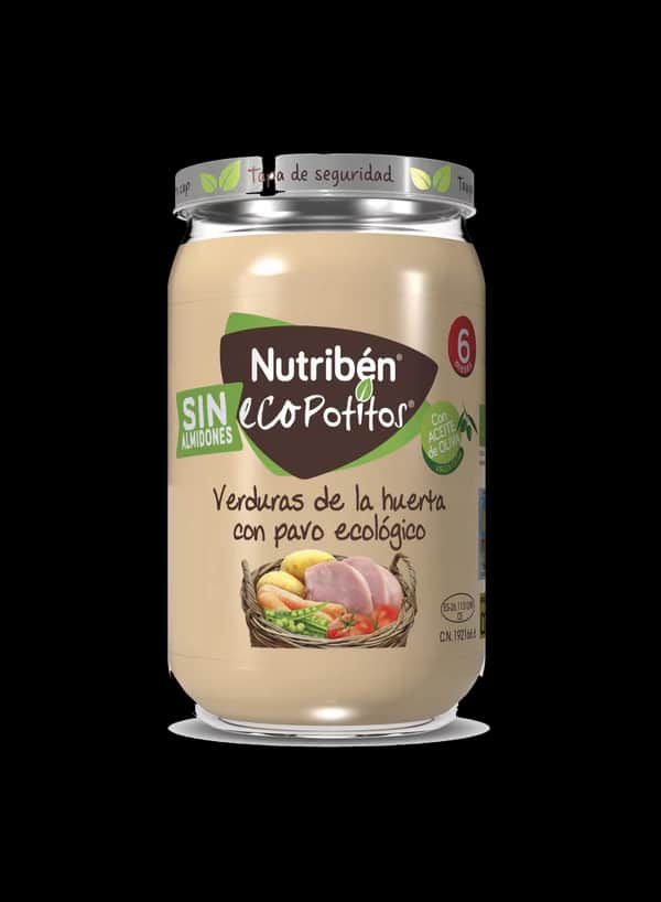Nutriben EcoPotito Verduras de la Huerta con Pavo Ecológico 235g