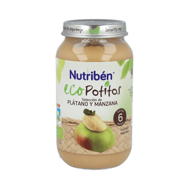 Nutribén Eco Potito Plátano y Manzana 250g