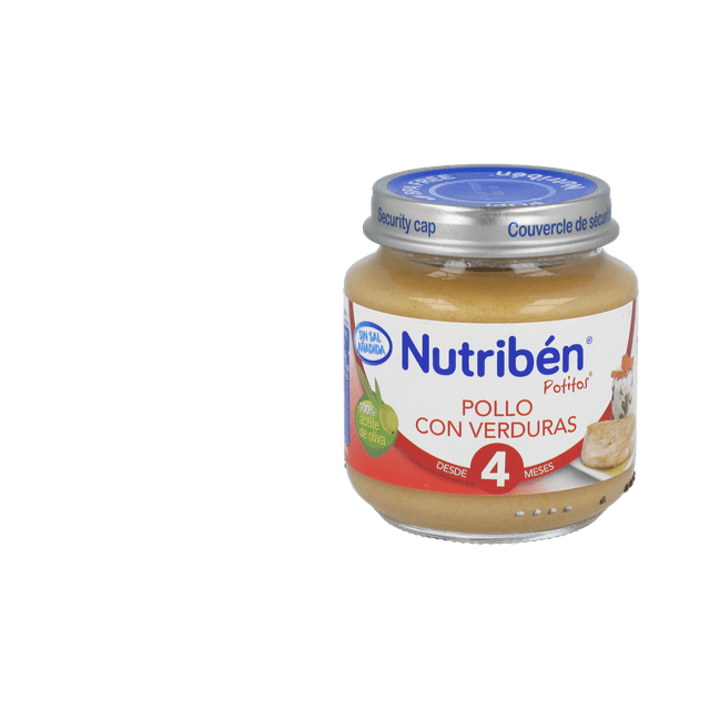 Nutriben Potito Pollo con Verduras 130g