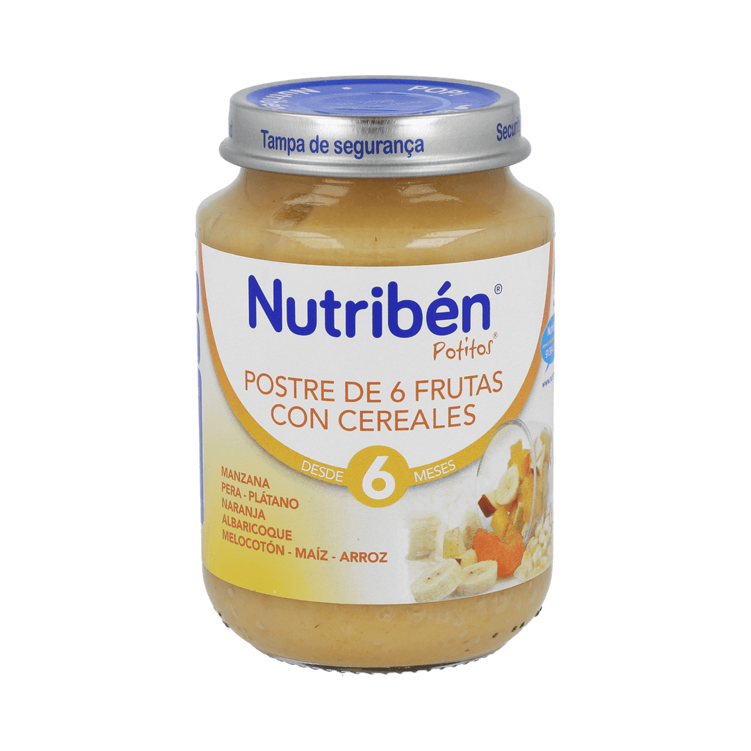 Nutribén Postre Frutas con Cereales 200g