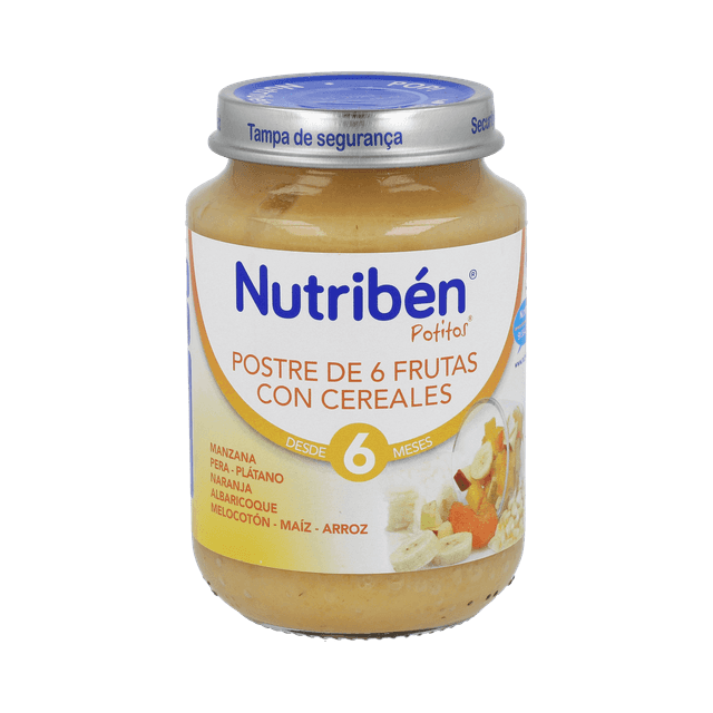 Nutribén Postre Frutas con Cereales 200g