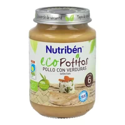 Nutribén EcoPotitos Pollo con Verduras Selectas 200g
