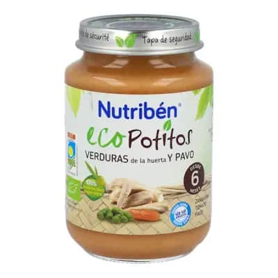 Nutriben EcoPotitos Verduras de la Huerta y Pavo 200g