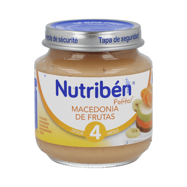Nutribén Potito Macedonia Frutas 130g