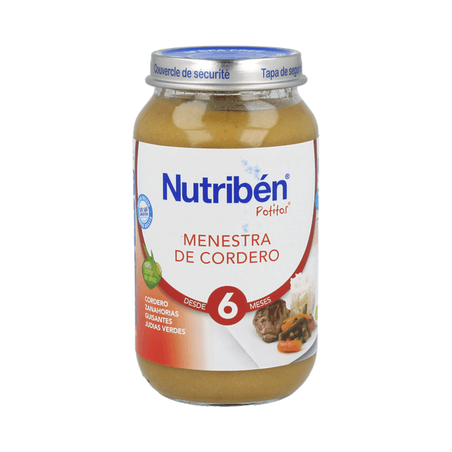 Nutribén Potito Menestra de Cordero 250g