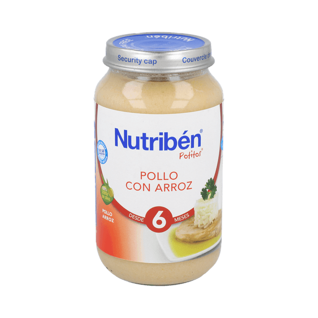 Nutribén Potito Pollo con Arroz 250g