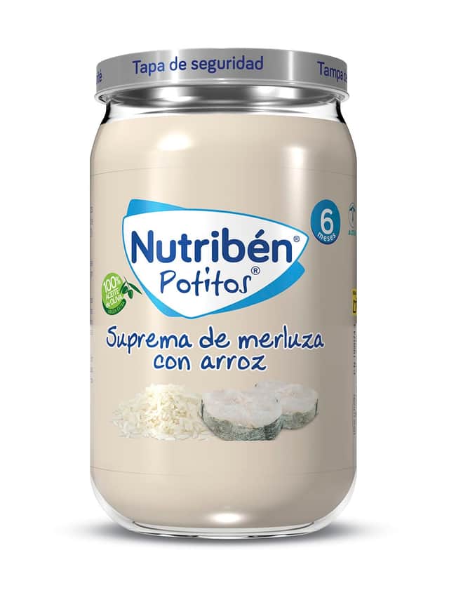 Nutribén Potito Suprema de Merluza com Arroz 235g