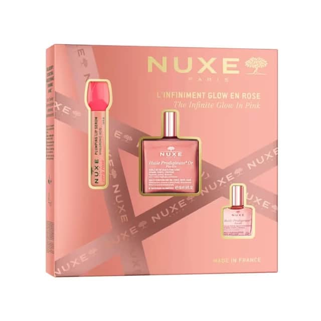 Nuxe Huile Prodigieuse Or Florale 50 ml + Very Rose Sérum Labial 8 ml + Huile Prodigieuse Florale 10 ml