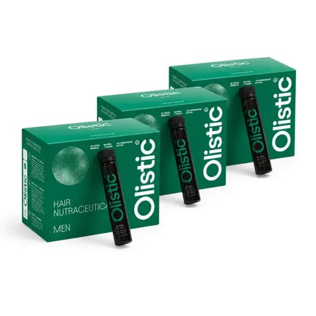 Olistic For Men Tratamiento Anticaída 3 x 28 Viales 25ml