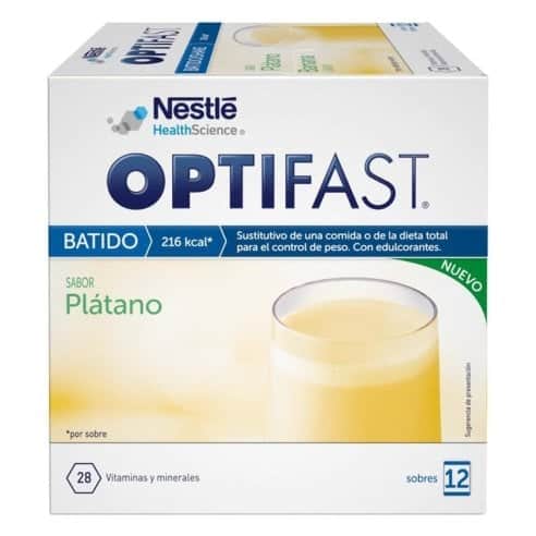 Nestlé Optifast Batido Plátano 12 unidades