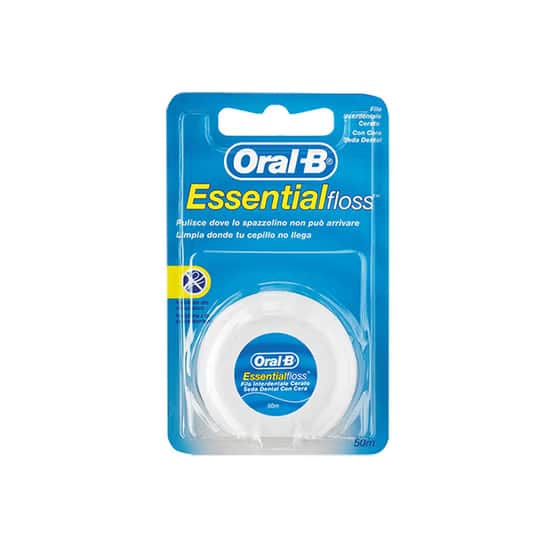 ORAL-B Essential floss seda dental con cera 50m 1ud