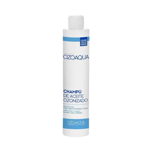 Ozoaqua Champú de Aceite Ozonizado Cabello Sensible y Graso 250ml