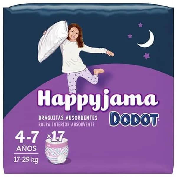 Dodot Happyjama Niña T7 17-29KG 17 unidades