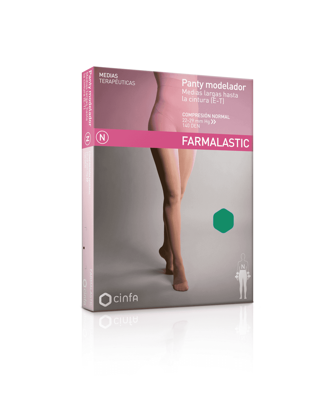 Farmalastic Panty Modelador Compresión Normal Talla EG