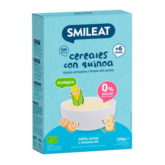 Smileat Papilla Sin Gluten con Quinoa 200g