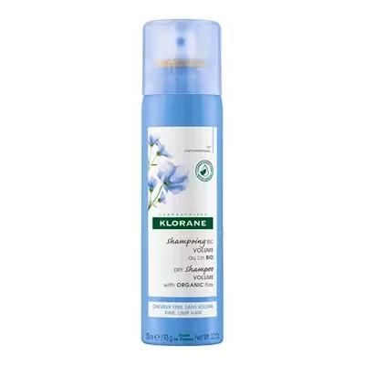 Champú Seco Klorane Lino BIO - Volumen Instantáneo 150ml
